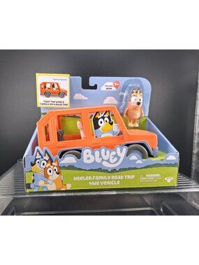 Bluey Heeler Family Road Trip 4WD Vehicle Includes Mum